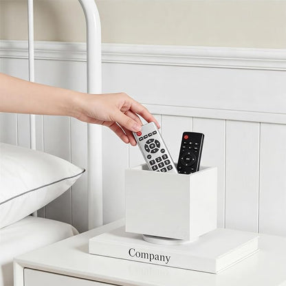 360° Rotating Remote Control Holder, Wooden TV Controller Holder, Remote Holder - Image 4
