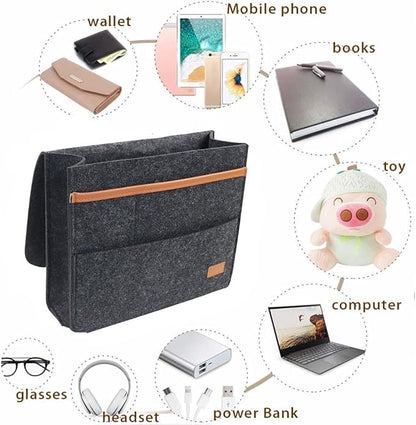 Bedside Caddy for Dorm and Bed Storage - Image 2