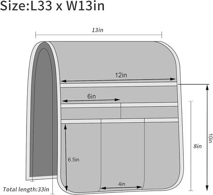 Teniux Remote Control Holder Armchair Caddy - Image 7