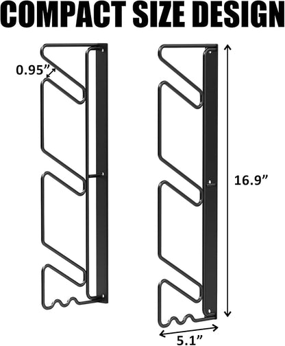 UNIREDPOWER Skateboard Storage Rack, Wall Mounted Organizer Shelf, Wall Display - Image 5