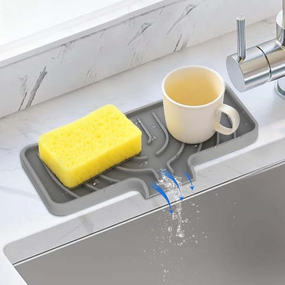Silicone Sponge Holder for Kitchen Sink by JACZZO