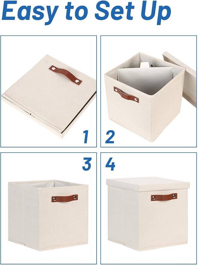 Temary Foldable Fabric Storage Bins - Image 6