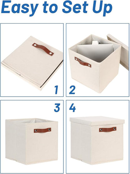 Temary Foldable Fabric Storage Bins - Image 6