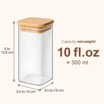 ComSaf 16Pcs Glass Spice Jars - Image 3