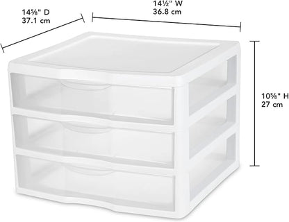 Wide 3-Drawer Unit - Image 3