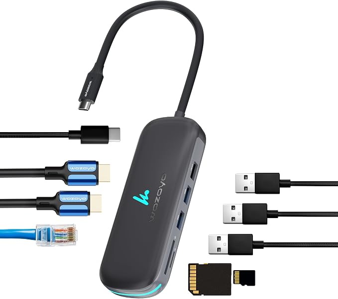 Type C 9 in 1 Wozoyo Docking Station by Wozoyo