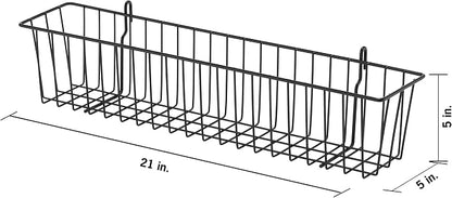TRINITY 21-Inch Metal Hanging Basket to Use - Image 2