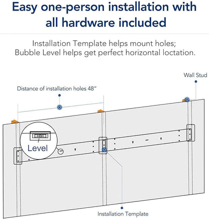 FLEXIMOUNTS 2 Pack 2x4ft Garage Storage 24x48 inch Heavy Duty Bike Wall - Image 6