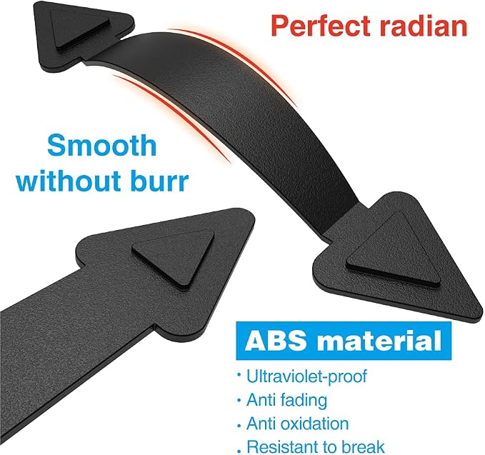 ZEKOO Garage Door Magnetic Decorative Hardware Kit Garage Door Magnets Accents - Image 5