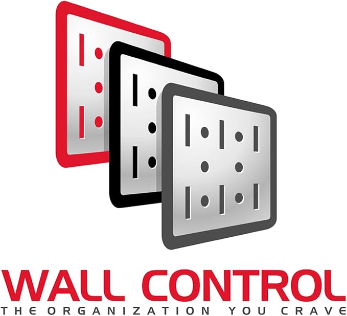 Wall Control Pegboard 9in Reach Extended Slotted Hook Pair - Image 5