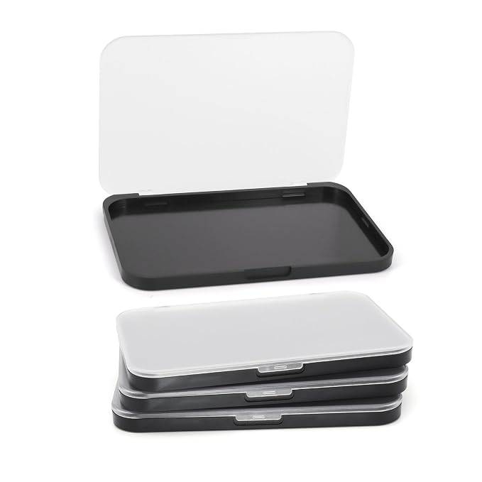 Magnetic Makeup Palette with Frosted Clear Top by AJLTPA