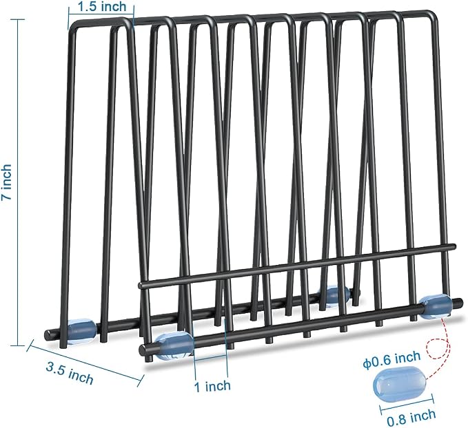 Reusable Storage Bags Rack, Stainless Stand - Image 3