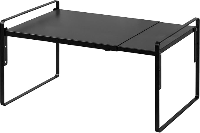 Nxconsu Cabinet Shelf Expandable Height Adjustable Organizer Riser by Nxconsu