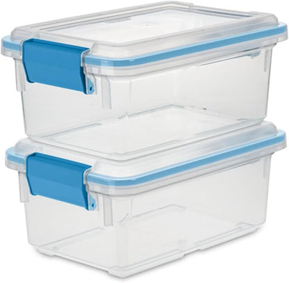 Sterilite 6-Pack Gasket Box, Weather-Resistant Storage Bins - Image 9