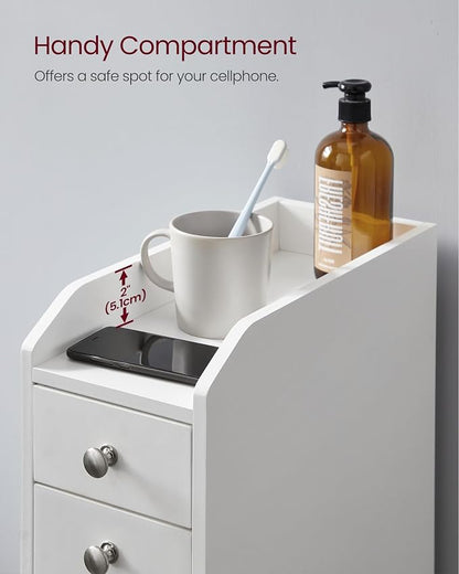 VASAGLE Slim Storage Cabinet, Narrow Storage Organizer - Image 6