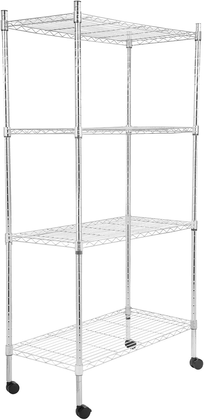 Whitmor 4 Tier Storage Shelves, Heavy Duty by Whitmor