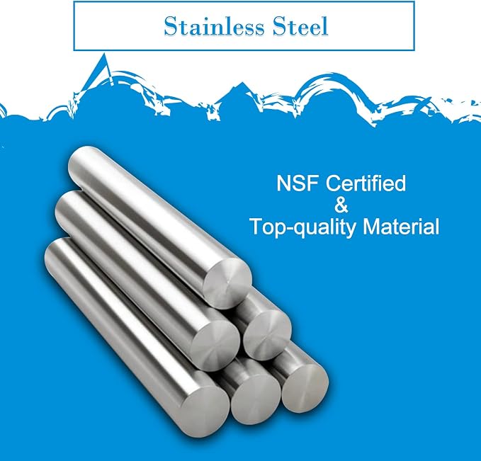12''x24'' - 2PACKS Wall Mounted Stainless Steel Shelf NSF Commercial Metal Wall - Image 6