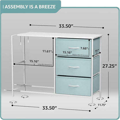 Sorbus Kids Dresser with 5 Drawers - Image 3