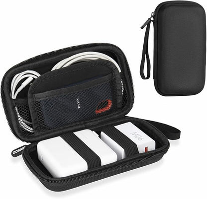 Ginsco Hard Shell Protection Case Electronic Accessories Organizer Pouch by Ginsco