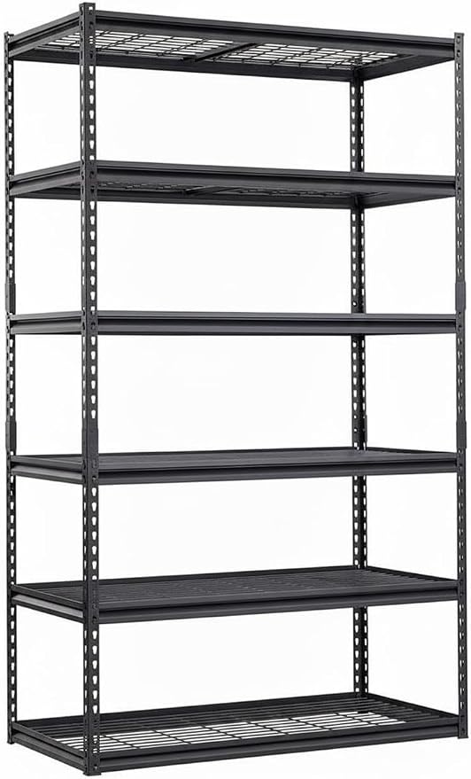 Garage Storage Shelves 5 Tiers, Heavy Duty Storage Shelving Racks by Unknown