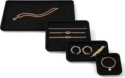 Microfiber Jewelry Display Flat Tray - Image 3