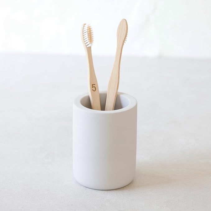 Selegna Drying Stone Toothbrush Holder, Diatomite Toothbrush Holders by Selegna
