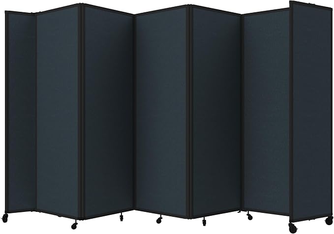 Versare Room Divider 360 Portable Wall Partition | Folding Panels | Large by VERSARE