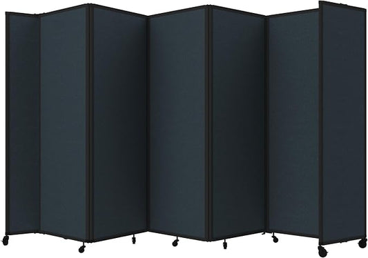 Versare Room Divider 360 Portable Wall Partition | Folding Panels | Large by VERSARE