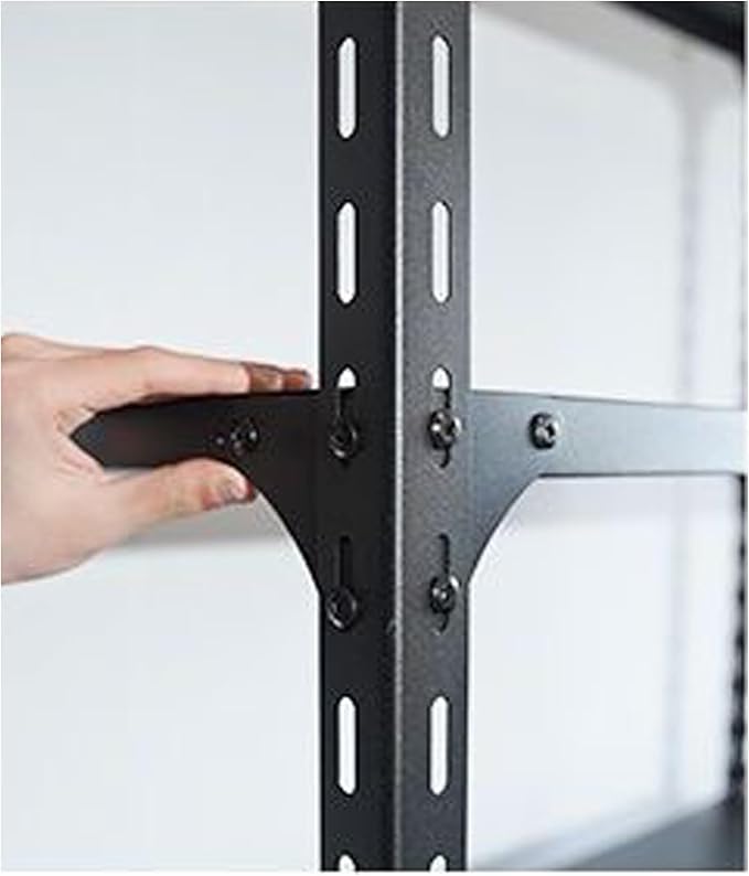 2 Layer Metal Storage Rack, Heavy Duty Adjustable Metal Rack Unit, Suitable - Image 5