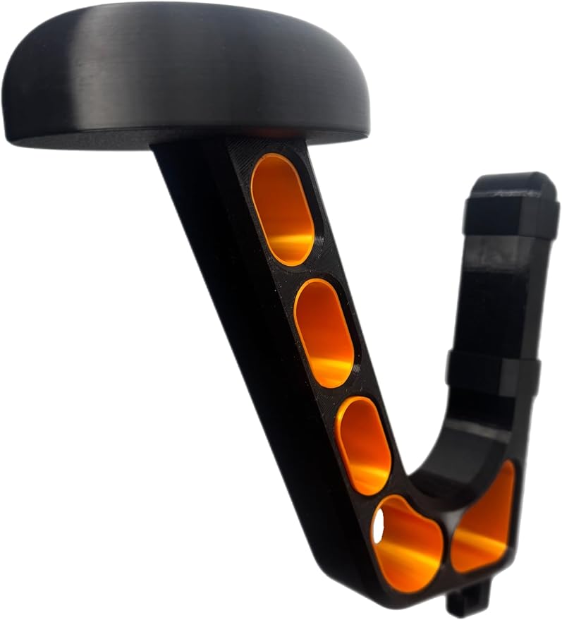 Wall Mounted Helmet Holder – Heavy Duty Motorcycle Helmet Hanger Rack - Image 2