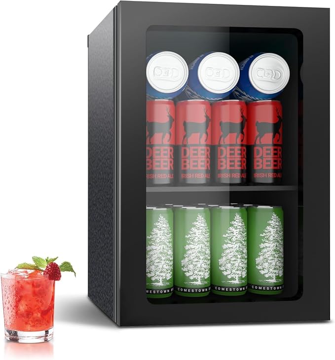 Compact 24 Can/0.9 Cu.Ft Mini Fridge by Unknown