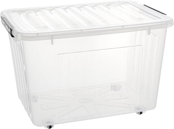 Cetomo 40Qt*6 Plastic Storage Bins, Storage Box, 6 Pack, Organizing Container - Image 4
