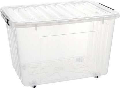 Cetomo 40Qt*6 Plastic Storage Bins, Storage Box, 6 Pack, Organizing Container - Image 4