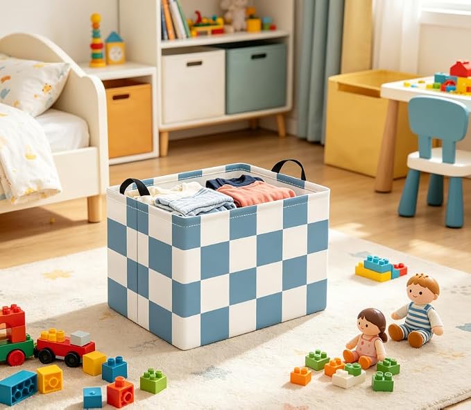 Rectangular Baby Kids Storage Basket - Image 4