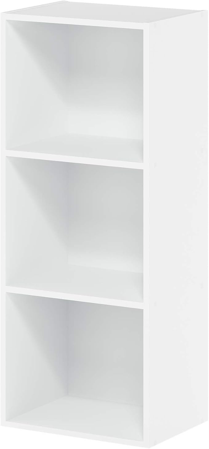 Furinno LUDER Book Shelf, 3-Cube Bookshelf, Bookcase - Image 6