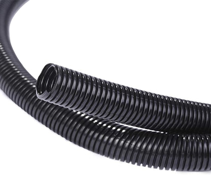 Alex Tech 10ft - 1/2 inch Split Wire Loom Tubing - Black by AlexTech