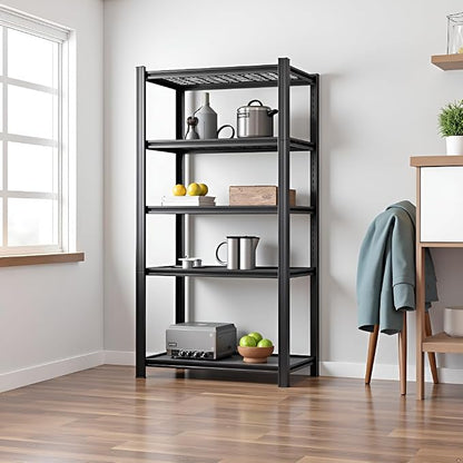 Storage Shelving Unit Heavy Duty Garage Shelves 5-Tier Metal Organizer Utility - Image 9