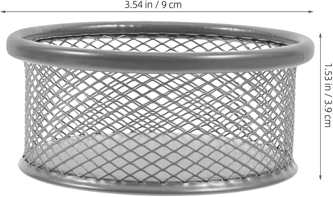 VILLCASE 4pcs Metal Paperclip Holders - Image 2