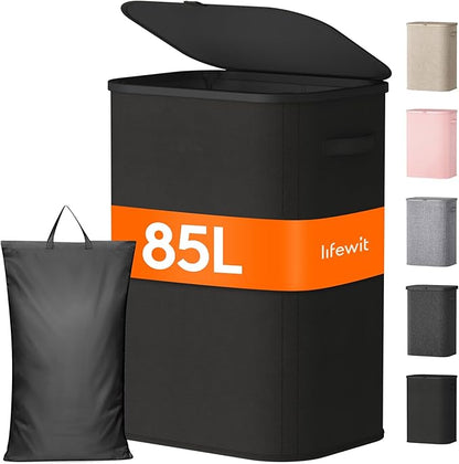 Lifewit 85L Large Laundry Basket by Lifewit