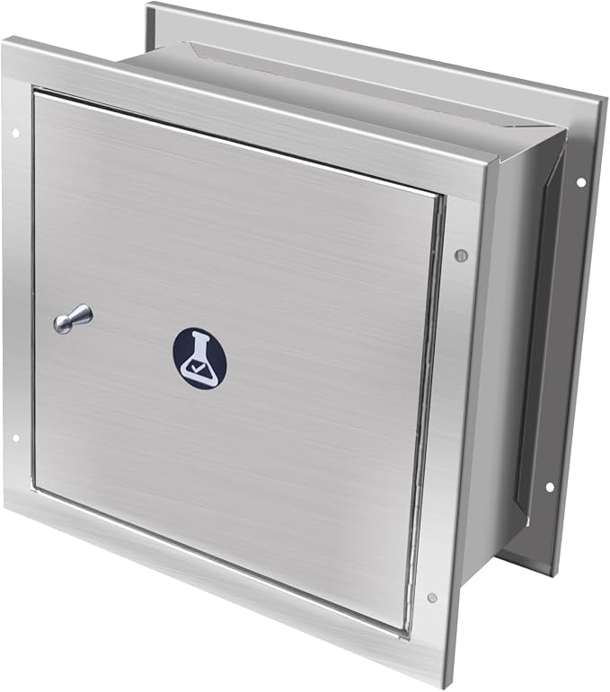 Pass Through Specimen Cabinet Stainless Steel Specimen Box by CC+LOT