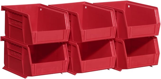 Akro-Mils 30210 AkroBins Plastic Storage Bins, Space-Saving Stackable Bins - Image 7
