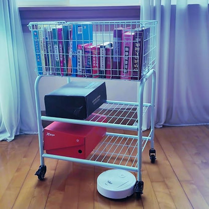 31" Tall Rolling Laundry Basket - Image 8