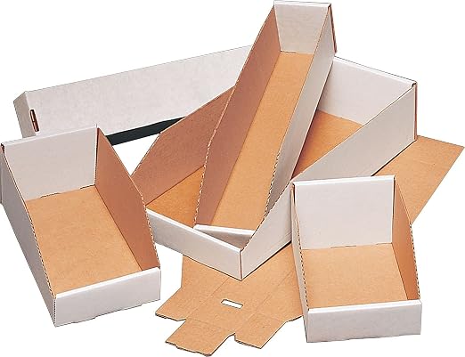 Aviditi Corrugated Cardboard Storage Bins, by Aviditi