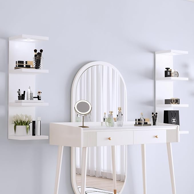 LitaEther Versatile 4 Tier Wall Shelf Unit, Display Floating Shelf - Image 2