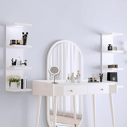 LitaEther Versatile 4 Tier Wall Shelf Unit, Display Floating Shelf - Image 2