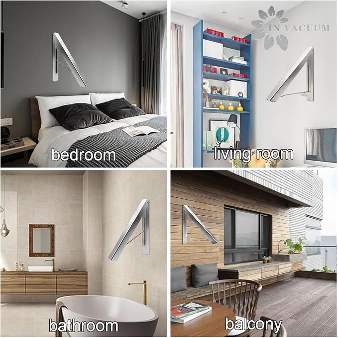 IN VACUUM Drying Racks for Laundry Foldable, Retractable Clothes Folding Indoor - Image 4