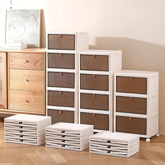 Foldable Storage Bins Boxes - Image 2