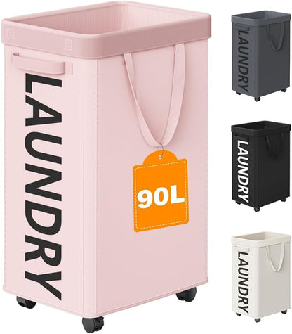 Optish Pink Laundry Basket by Optish