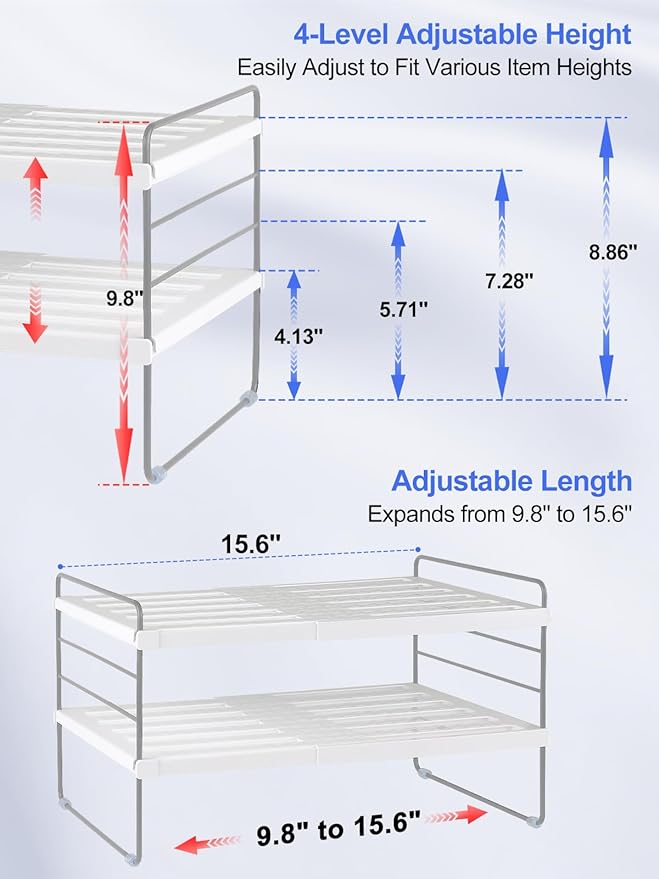 Cirhy Kitchen Wrap Organizer, Expandable Pantry Organizers and Storage - Image 2