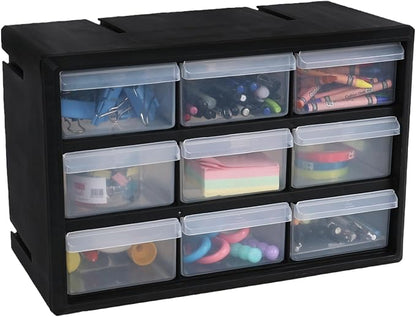 Sadstory 9-Drawer Plastic Drawer Storage Cabinet by Sadstory